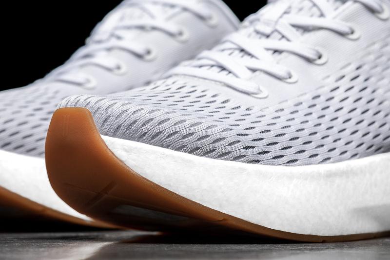 Nobull Runner+ Men's Running Shoes White | USA S1182G